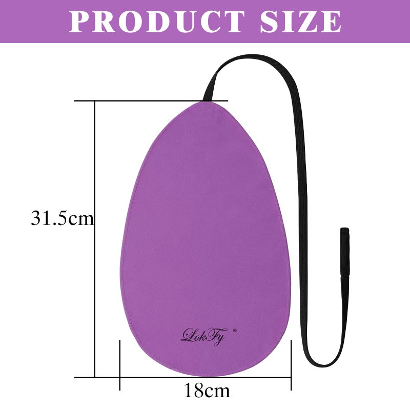 LokFy Cleaning Cloth Swab for Inside Tube Suitable for Clarinet Piccolo Flute Sax Saxophone (Purple) - Image 2